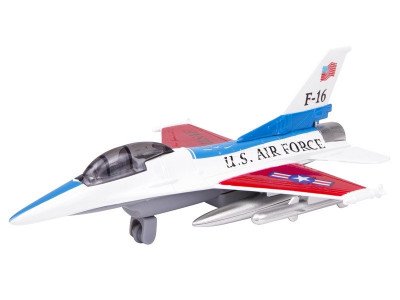 Fly Tiger harci repülő F16 Autó, jármű Tai Tung Metal