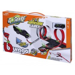 GoGears Extreme - 3in1 Supersonic Lanch Autópálya, parkolóház Bburago