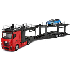 Bburago Street fire - Mercedes autószállító 1:43