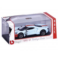 Bburago Race - Ford GT Heritage 1:32 Autó, jármű Bburago