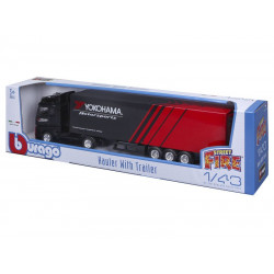 Bburago Street Fire - M-B Actross kamion 1:43 Autó, jármű Bburago