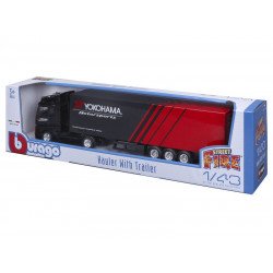 Bburago Street Fire - M-B Actross kamion 1:43 Autó, jármű Bburago
