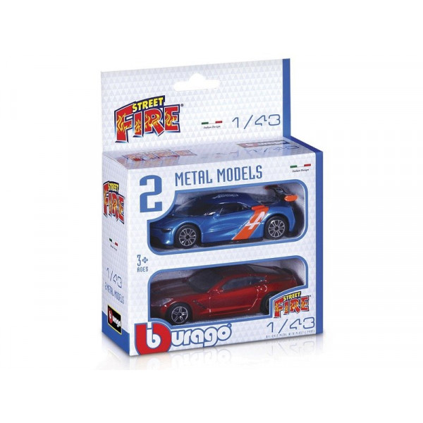 Bburago Street Fire - 2 fém model