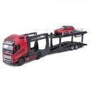 Bburago Street Fire - Volvo FH16 tréler + Land Rover 1:43