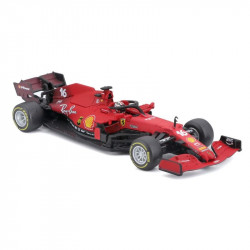Bburago F1 - Ferrari, SF21 2021-es szezon Díszdobozos C. LeClerc 1:43