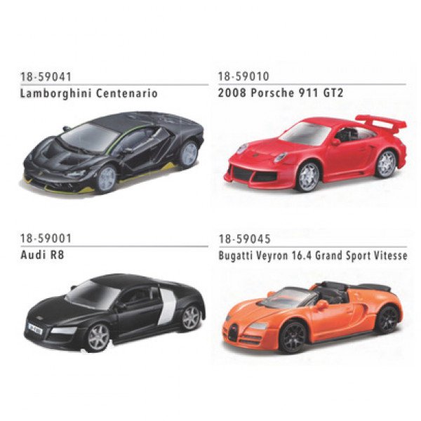 Bburago 1/64 méretarányos sorozat 1:64 ???