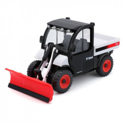 Bburago Farm - Bobcat hókotróval 10 cm
