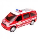 Mentő és rendőr kisbusz 12 cm