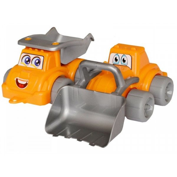 Műanyag dömper és  markoló 0977