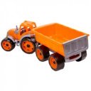 Műanyag traktor utánutóval 3442