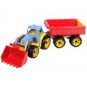Műanyag traktor utánutóval 3688