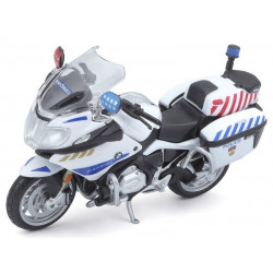 Bburago Magyar Rendőrmotor BMW R1200RT 1:18 Autó, jármű Bburago