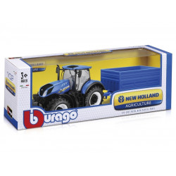 Bburago traktor utánfutóval New Holland 1:32 Autó, jármű Bburago