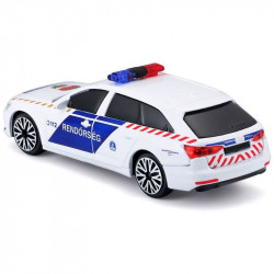 Bburago 1/43 Audi A6 szirénázó magyar rendőrautó