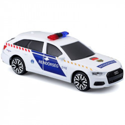 Bburago 1/43 Audi A6 szirénázó magyar rendőrautó
