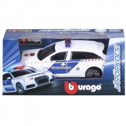 Bburago 1/43 Magyar Rendőrautó - Audi A6 Avant 18