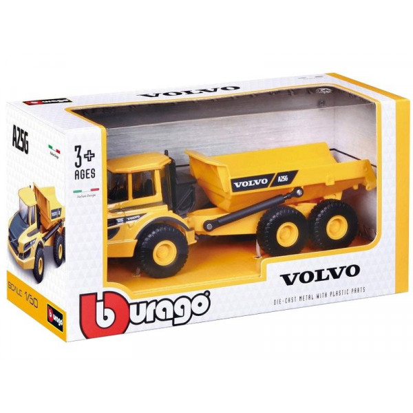 Bburago 1/50 munkagép- Volvo A25G teherautó 18-32