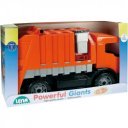 Műanyag kukás autó - 72 cm