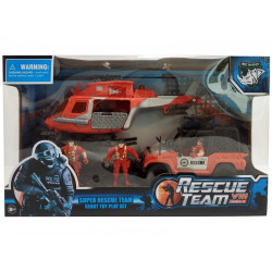 Mentő jármű figurákkal készlet Autó, jármű REGIO