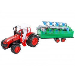 Lendkerekes traktor utánfutóval 1004A395