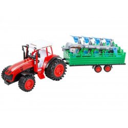 Lendkerekes traktor utánfutóval 1004A395 Autó, jármű REGIO