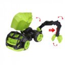 Teherautó markolóval