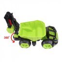 Teherautó markolóval