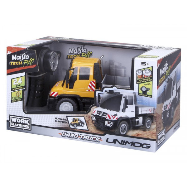 Maisto Tech távirányítós autó - Unimog U430 teher