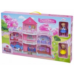 Babaház 66,5x7,8x40 cm 1904Z114 Babaház, bútorok REGIO