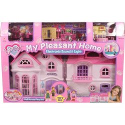 Műanyag babaház 0505Z298 Babaház, bútorok REGIO