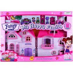 Műanyag babaház 0908Z301 Babaház, bútorok REGIO