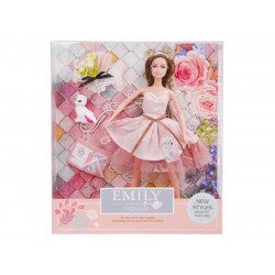 Emily divatbaba kiegészítőkkel, 30 cm 620103826 Baba, babakocsi REGIO