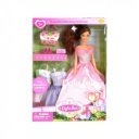 Hercegnő baba 3  ruhával.8071