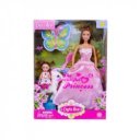 Hercegnő baba kislánnyal és pónival.8077