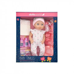 Baba, Baby Tinkles, 38 cm, iszik-pisil, kiegészít