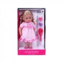 Charlotte /Elisabeth fésülhető puha baba - 36 cm