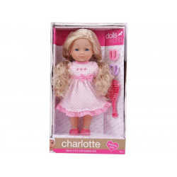 Baba, Charlotte 36cm, puha testű, fésülhető kieg.