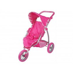 3kerekű babakocsi rózsasz méhecske73x39x75 cm9354 Baba, babakocsi REGIO