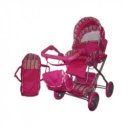 Mély táskás babakocsi pink71x42,5x69 cm 9333