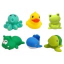 Műanyag állatok, 6 db