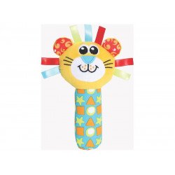 Oroszlános textil rágóka 0183442 Csörgő, rágóka Playgro