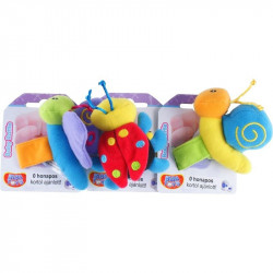 Tépőzáras bogár csörgő BR780