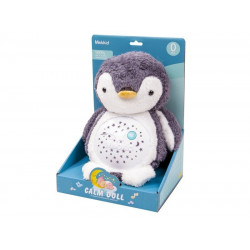 Plüss pingvin bébijáték, zenél, világít 619901420 Bébijáték, kellék REGIO