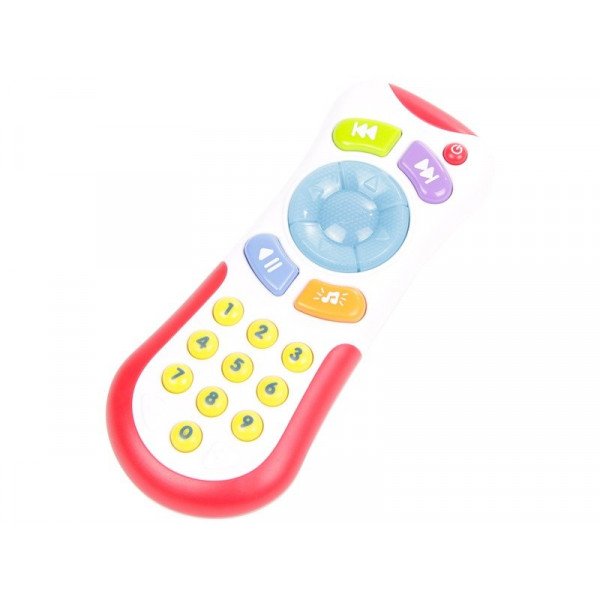 Távirányító alakú rágóka (zenél, világít) 000723