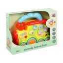 Zenélő, világító állatvonat WD3635