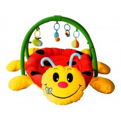 Játszószőnyeg, katicás BP669 Bébijáték, kellék Biba