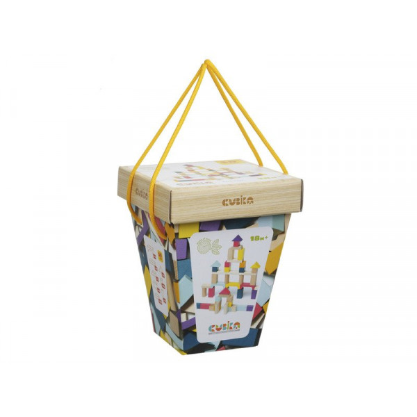 100 db-os fa építőkocka 15184