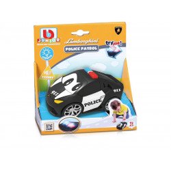 Bburago Jr. - Lamborghini rendőrautó 16-81206 Bébijáték, kellék Bburago