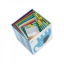 Bébi állatos toronyépítő kocka 8 darabos készlet