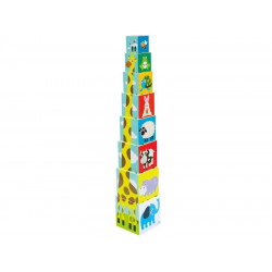 Bébi állatos kockák 8 db. 3028 Bébijáték, kellék TOY HERO
